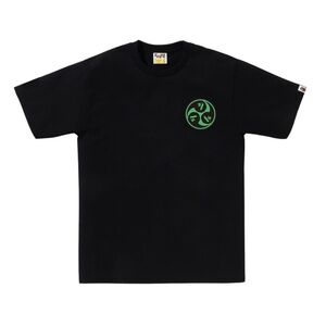 BAPE Black Japan Culture Mitsudomoe Tee